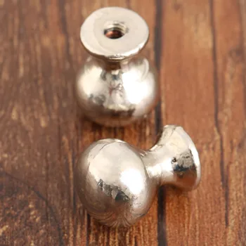 

2Pcs Modern Furniture Handles Door Cupboard Drawer Kitchen Mini Silver Pull Handle Alloy Knob Furniture Hardware 18*14mm