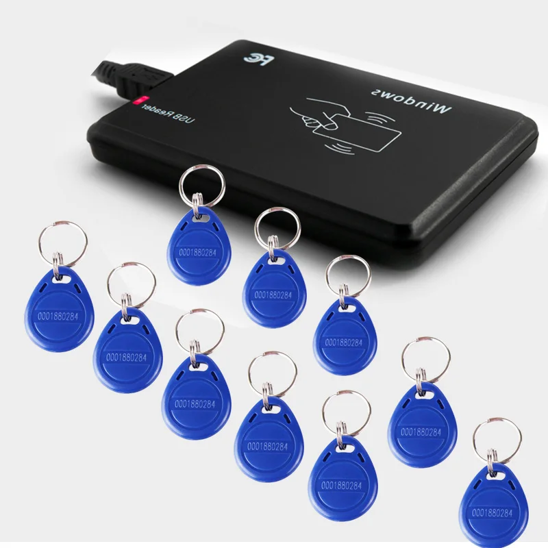 Eseye радиометка USB EM4100 125 кГц EM RFID ID Читатель чувствительность бесконтактная смарт-карта считывания Поддержка окна Системы USB, rfid-считыватель - Цвет: card reader