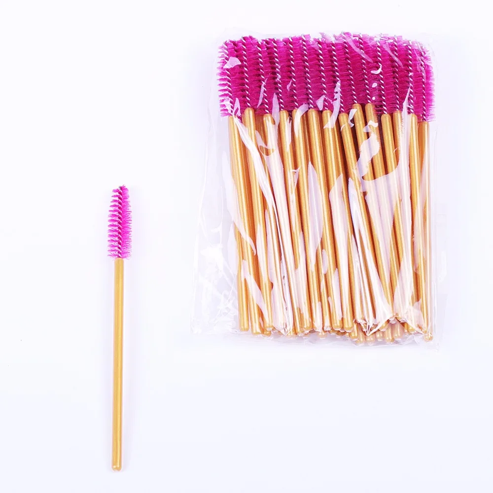 Золотые ручки ресниц Расчёски для волос для Красота Макияж ресниц профессиональный инструмент
