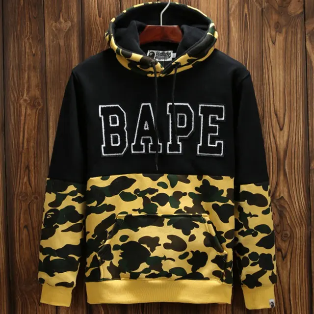 bape mens hoodie