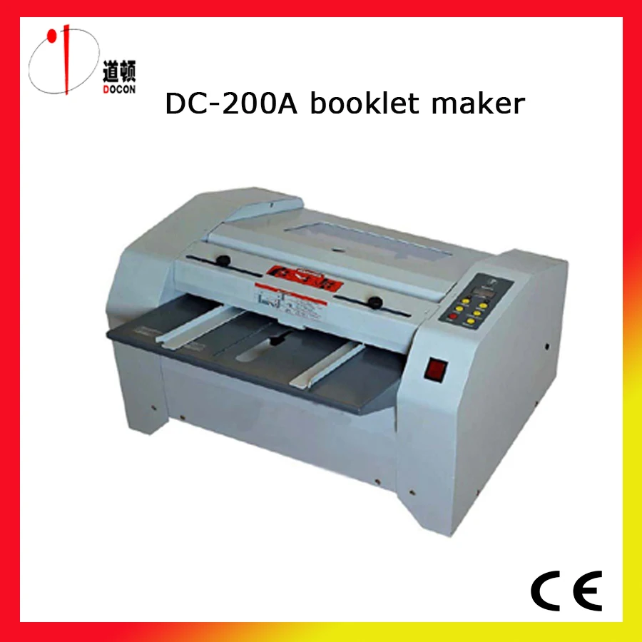 automatic booklet maker, staple and folding machine,booklet making