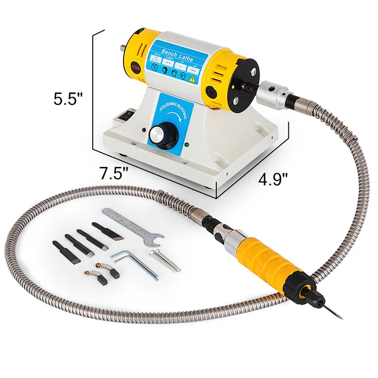 Electric Chisel Carving Tools Wood Chisel Carving Machine Kit/& 4 Blades 220V