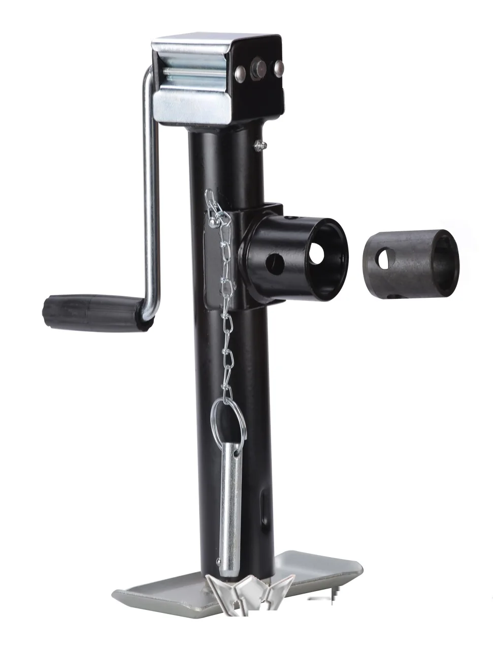 5000pound 381MM 15inch trailer, lengthen flat jack support bracket