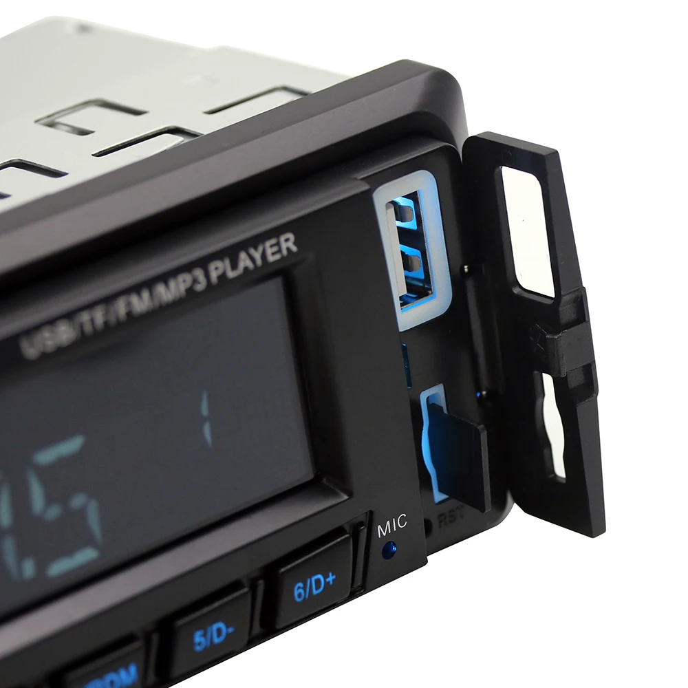 Автомагнитола 1 Din mp3 плеер Стерео Авторадио мультимедийный Bluetooth FM дистанционное