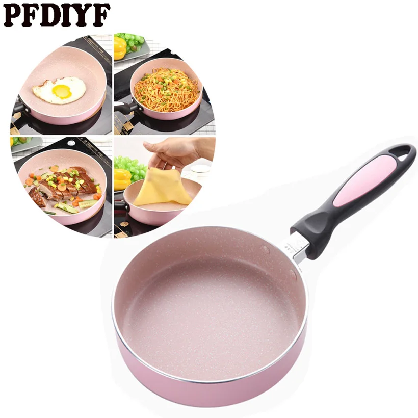 

16cm Non-stick Frying Pan with Aluminum alloy Mini Fried Eggs Pot Cake Pan and Induction Cooking,Oven & Dishwasher Safe