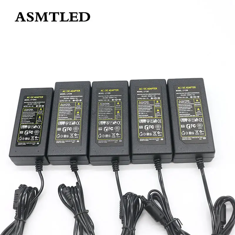 Светодиодный трансформатор 12 в пост. Тока 1 А 2 3 4 а 6 7 8 а|12v lighting transformers|lighting