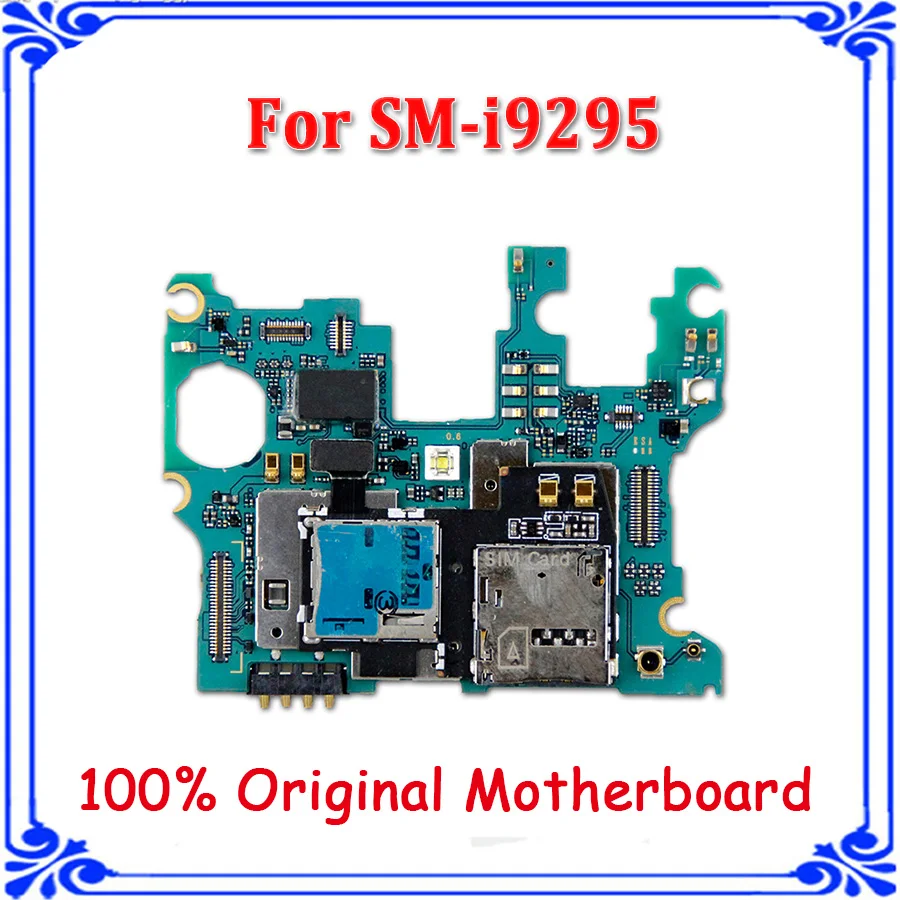 

Original unlocked for Samsung Galaxy S4 Active i9295, Motherboard for samsung S4 i9295 with chip Europe Version