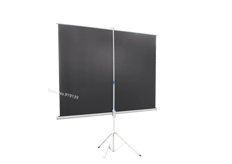 100inch 4x3 tripod projection screen title pic 16