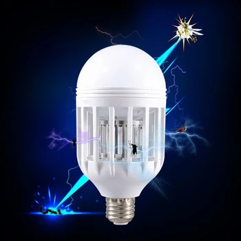

E27 LED Bulb AC175~220V LED Mosquito Killer Bulb For Home Lighting Bug Zapper Trap Lamp Insect Anti Mosquito Repeller Light