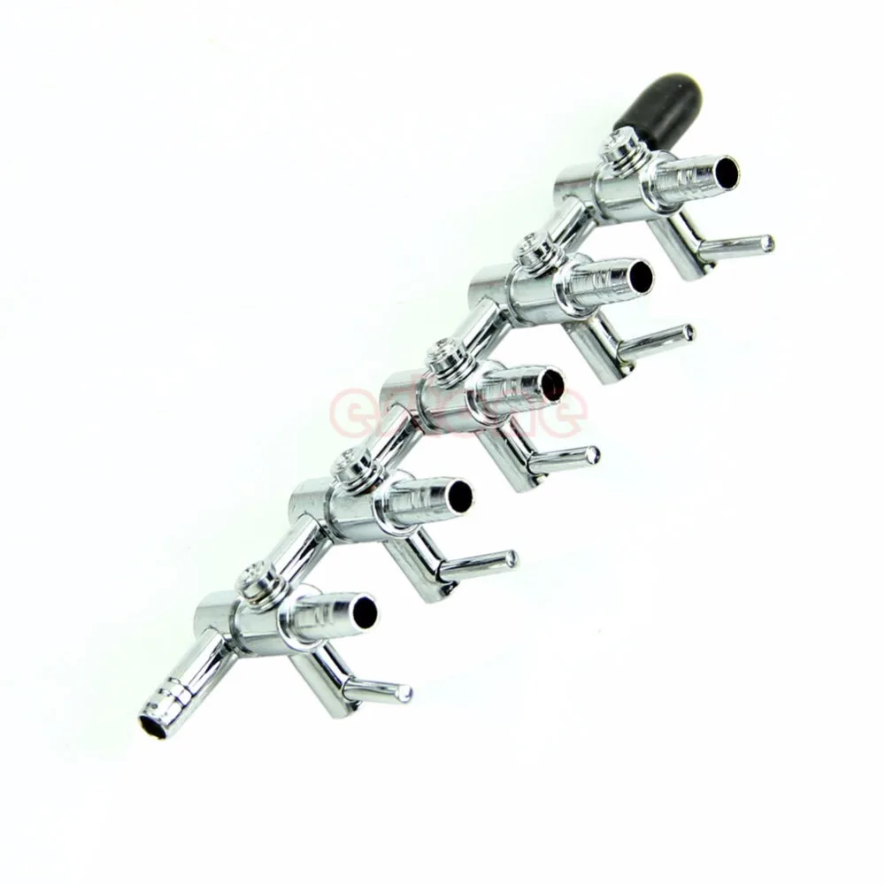 Buy 5 Ways Stainless Steel Aquarium Fish Air Flow