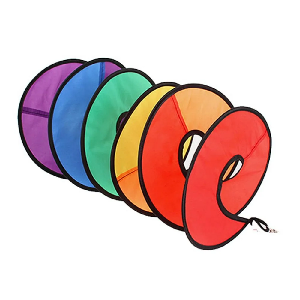 

Outdoor Tent Wind Strip Camping Rainbow Garden Decoration Strip Portable Rotating Ribbon Colorful Wind Strip