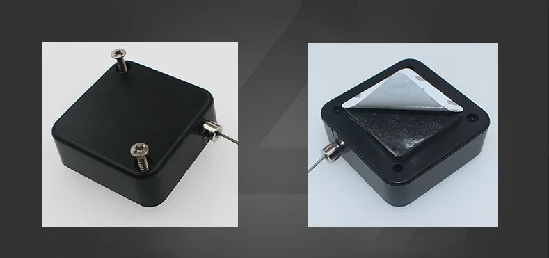 skonews_security_tether_anti_theft_pull_box_retractable_Stainless_take_up_wire_rope