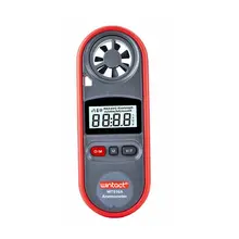Цифровой анемометр IP67, скорость воздуха, шкала-10~ 45C C/F, измерение температуры 30 м/с, ЖК-дисплей, индикатор скорости ветра