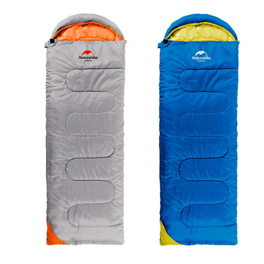 

Outdoor NatureHike Ultralight Sleeping Bag For Adult Tents Cotton Filler Envelope Hiking Traveling Tent Quilt Length 1.9m