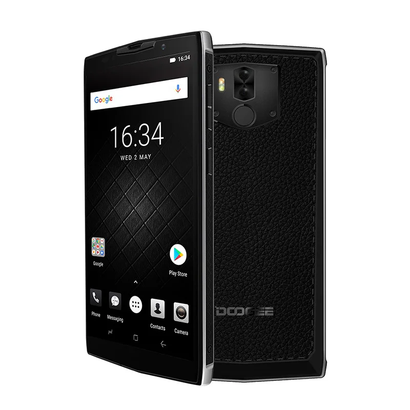 DOOGEE BL9000, 4G, 6 ГБ, 64 ГБ, Helio P23, Восьмиядерный, 5V5A, флэш-зарядка, 9000 мА/ч, Беспроводная зарядка, 5,99 дюйма, FHD+ Android 8,1 - Цвет: silvery