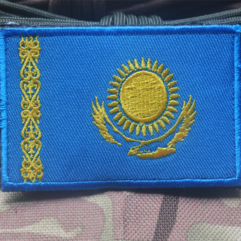 1 шт. тканевая нашивка Iran Kazakhstan syri Kuwait Kenya Flag patch ПРИШИТАЯ нарукавная нашивка для одежды наклейка на рюкзак DIY аксессуары