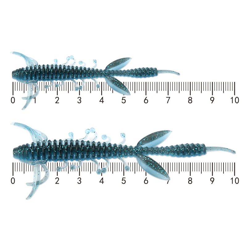Королевство рыболовные приманки 7,5 см 1,4 г 10 см 3,25g 6 шт./пакет Высокое качество искусственная приманка силиконовая Мягкая приманка 5 цветов Модель 3810
