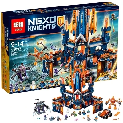 Compatible with 70357 nexoe Knights Knighton Castle 1295pcs Figure building blocks bricks toys for children | Игрушки и хобби