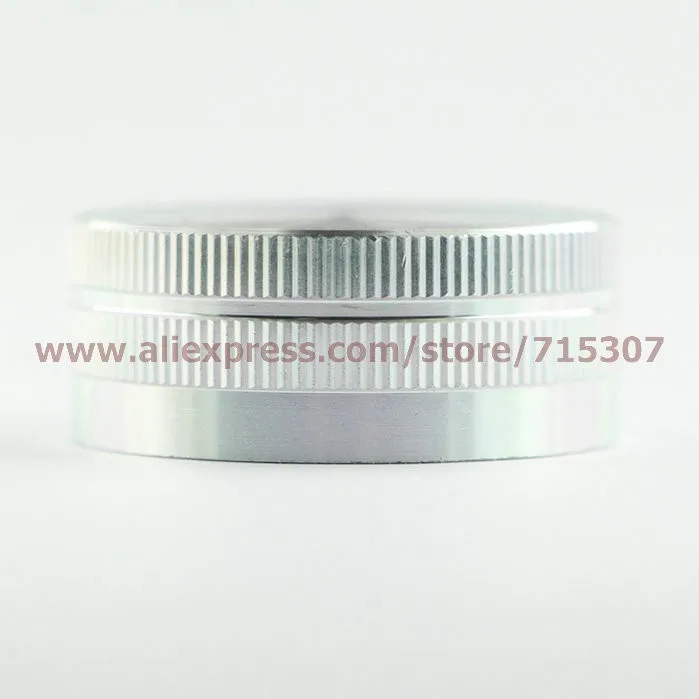 silver aluminum potentiometer knob40x17x6 (4)