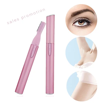 

1pc Mini Electric Eyebrow Trimmer Portable Shaver Women Epilator for eyebrows, underarms, etc.