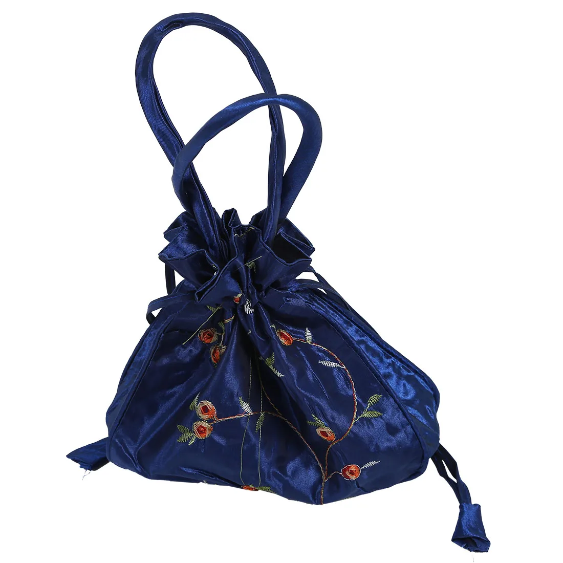 Embroidered Dolly bag, evening, bridesmaid bridal handbag wedding dark