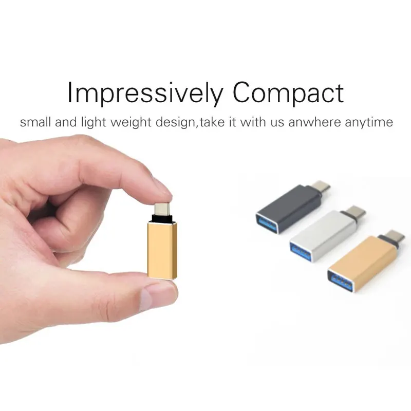 Адаптер USB Type C OTG папа мама 3 0 адаптер конвертер для Macbook Nexus Nokia N1 Samsung S8