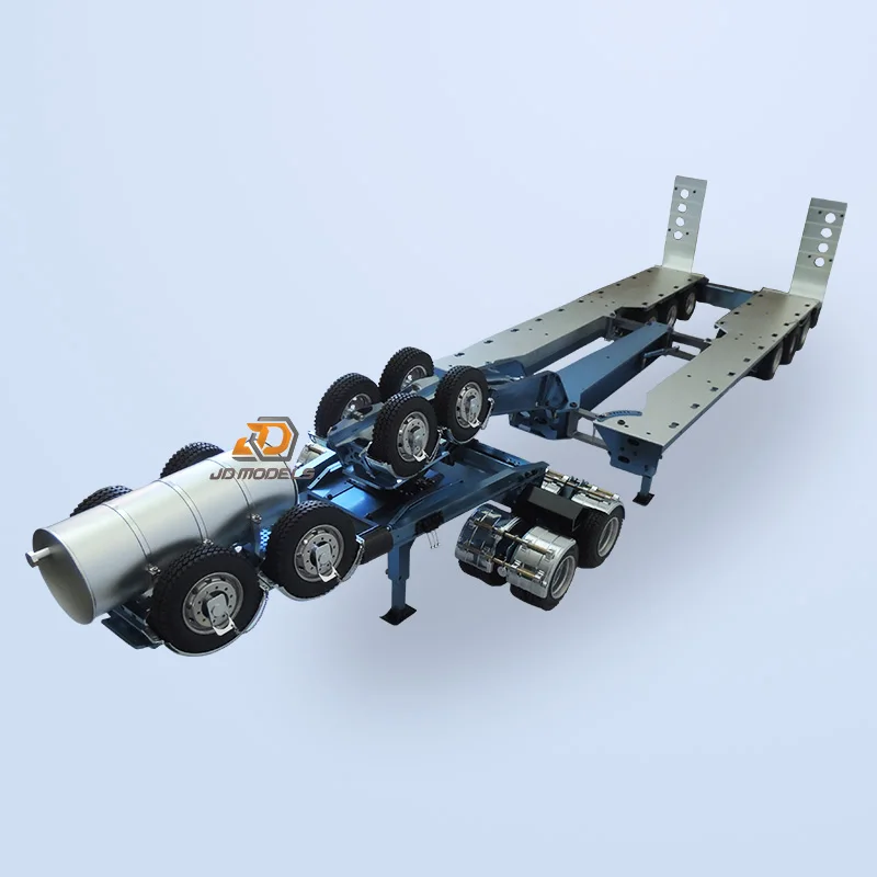 RC Многофункциональный Транс маятниковый 3x8 расширение Дрейк трейлеры планкер и 2x8 расширение Долли 1/14 1/12 тракторы Tamiya