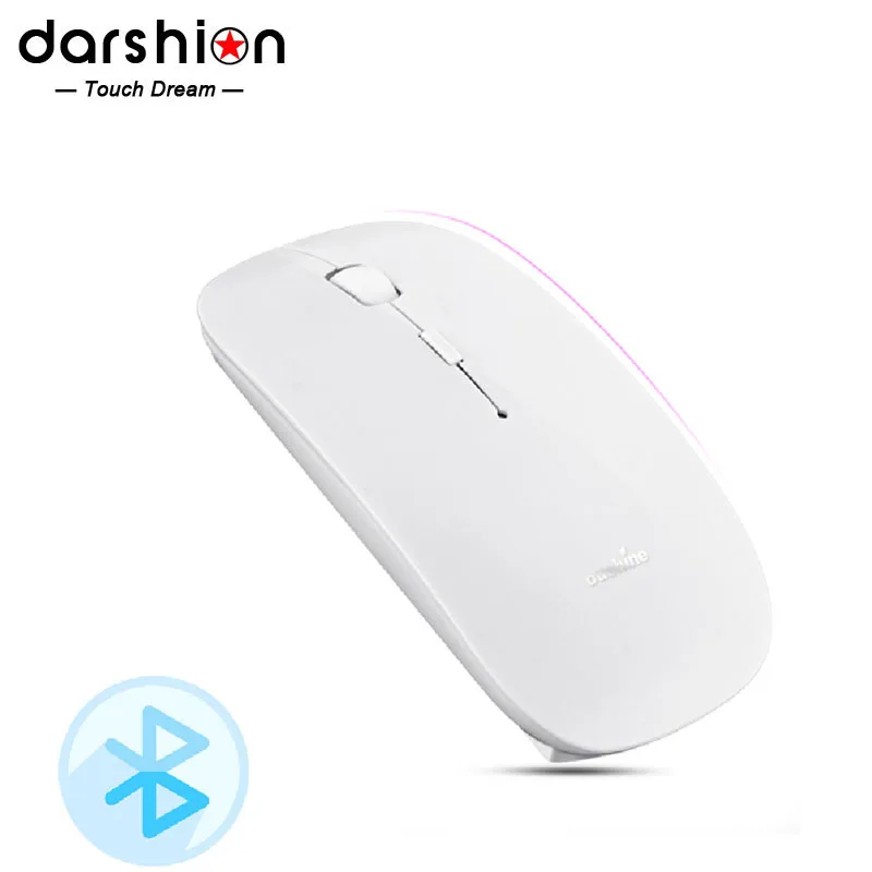 

Bluetooth Mouse Wireless 2.4G Slim Mini Optical Mouse Universal 1200DPI Smooth surface Mute Android IOS WIN Suitable