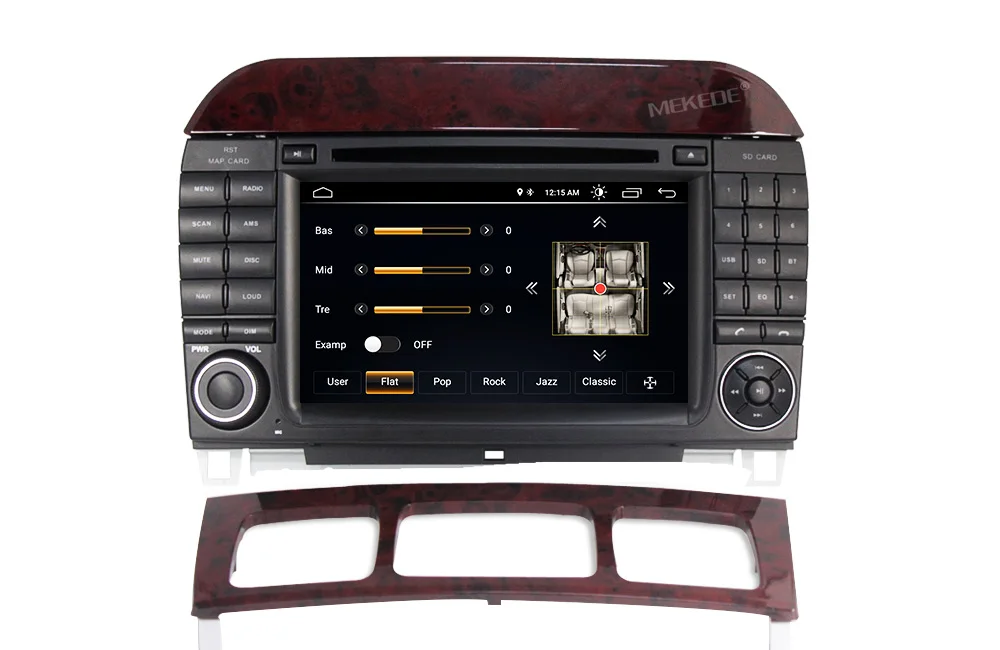 Perfect Free shipping 2DIN Android 8.1 Car dvd player radio For Mercedes Benz S-Class W220 W215 S280 S320 S350 S400 GPS Navi RDS BT WIFI 19