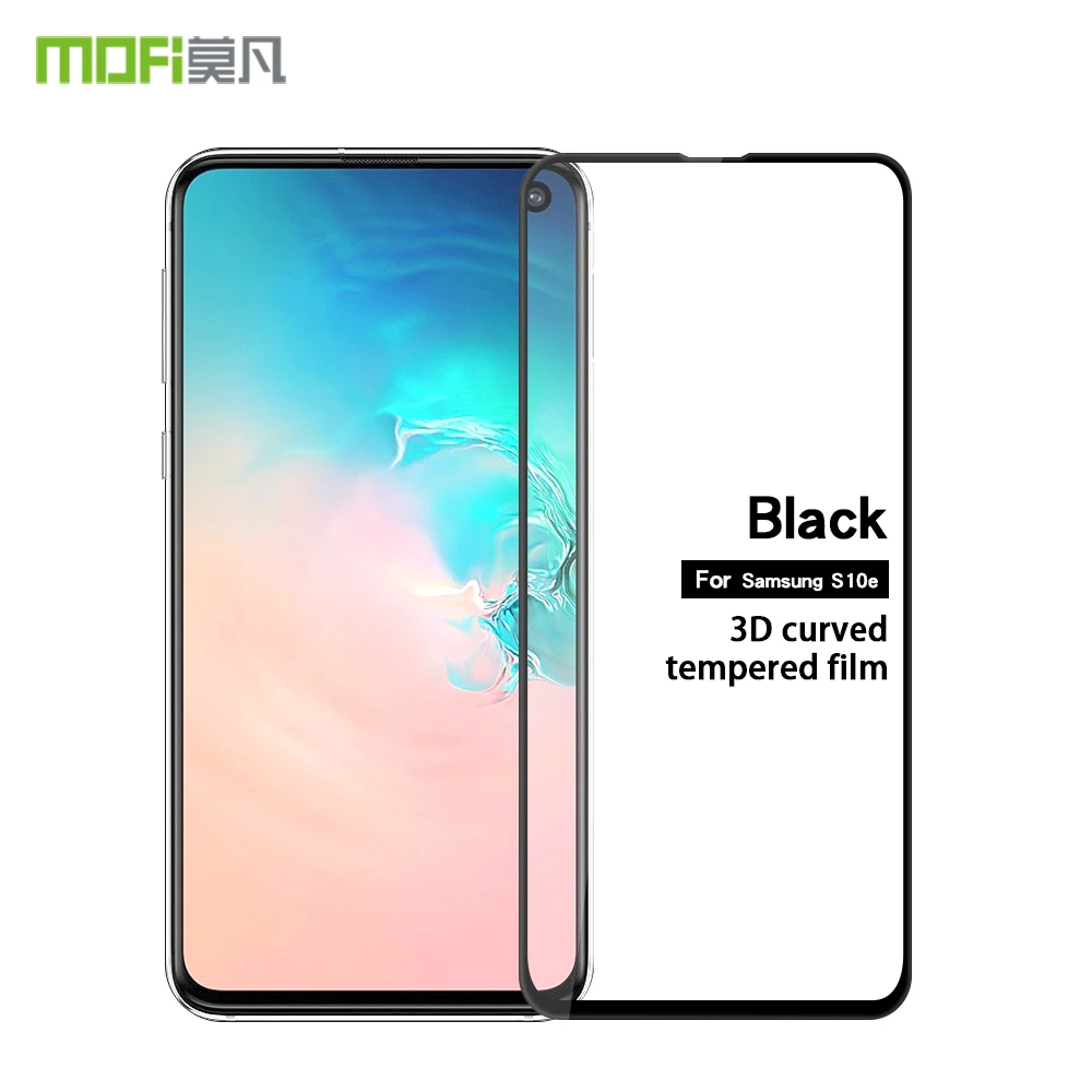 

for Samsung Galaxy S10e glass tempered 3D full cover screen protector for Galaxy S10 Lite glass for Galaxy S10e MOFi Glass film