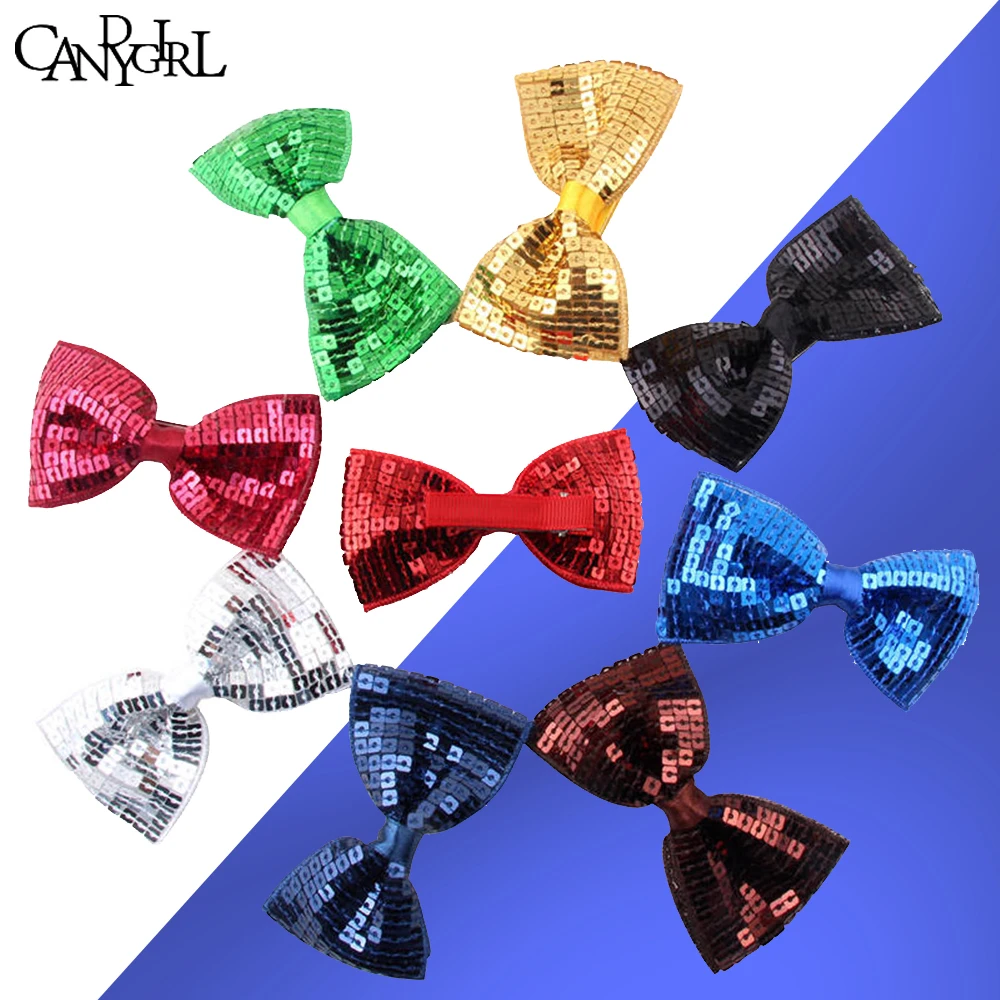 

19pcs Butterfly Bow Hair Clip Clamps Hairpins Sequins Rhinestone Hair Clips Hairpins Barrettes Girls Hair Jewelry Accessories