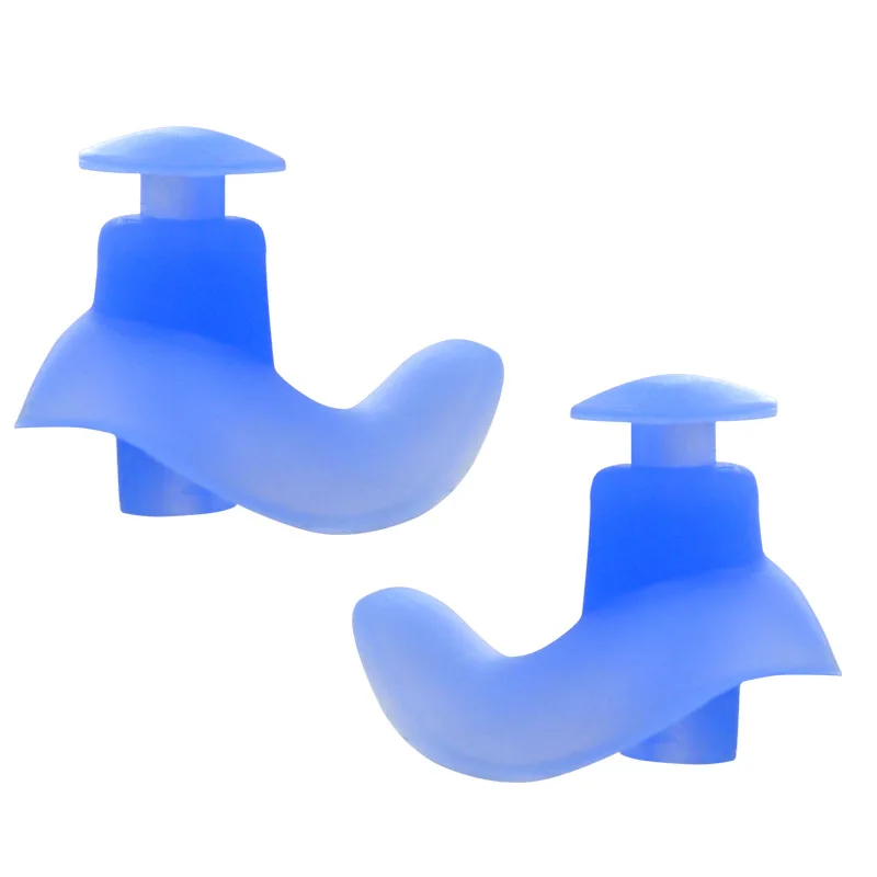 1 Pair Silicone Soft Ear Plugs Earplugs Swim Ear Clip Swimming Earplugs Water Sports Swimming Accessories Comfortable
