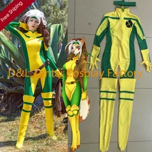 Descripción de Disfraz Rogue (Pícara) Bodysuit. X-Men