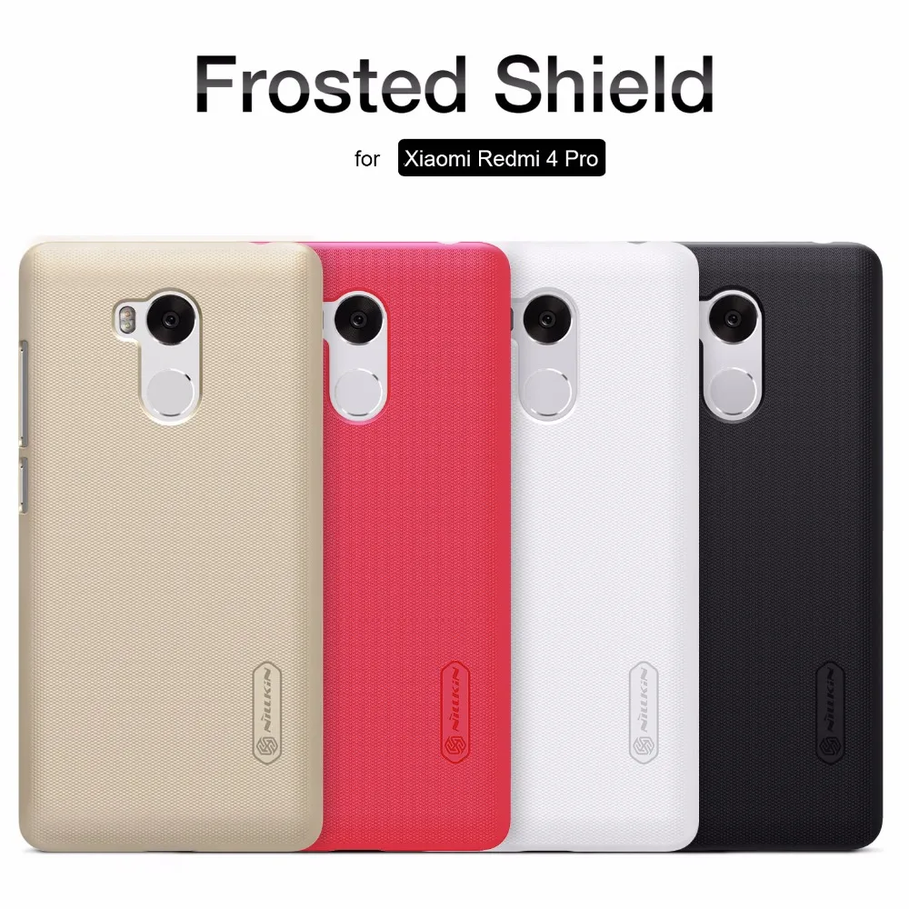 for Xiaomi Redmi 4 Pro Nillkin Super Frosted Shield Hard Back PC Cover Case for Redmi 4 Pro Nilkin Phone Case + Screen Protector for Xiaomi Redmi 4 Pro Nillkin Super Frosted Shield Hard Back PC Cover Case for Redmi 4 Pro Nilkin Phone Case + Screen Protector