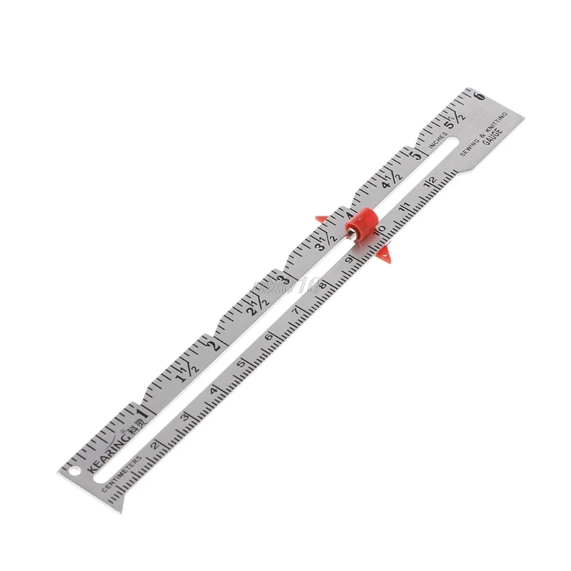 

Sewing Gauge Knitting Gauge Garment Measuring Ruler Essential DIY Craft Tools Drop ship