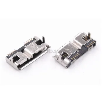 

10PCS Micro USB 3.0 Female 10Pin Socket PCB Soldering Connectors For Hard Disk Drives Data Interface