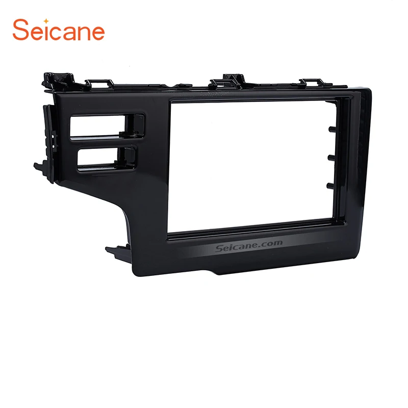 

Seicane Frame Double Din Car Radio Fascia Cover Trim Kit For Honda Fit Jazz LHD with SRS Hole 2013 2014 2015