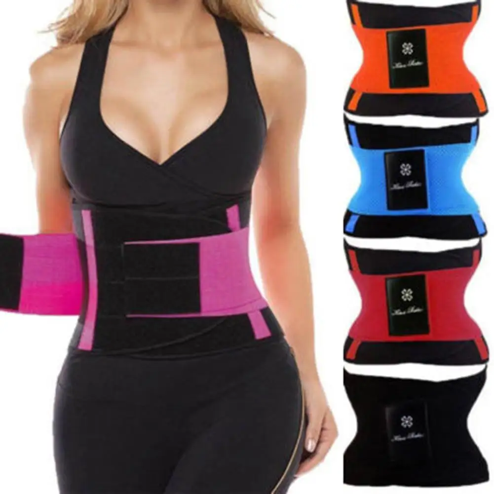 

NEW Sport Waist Trimmer Fitness Women Training Belt Elastic Strap Slim Body Shaper