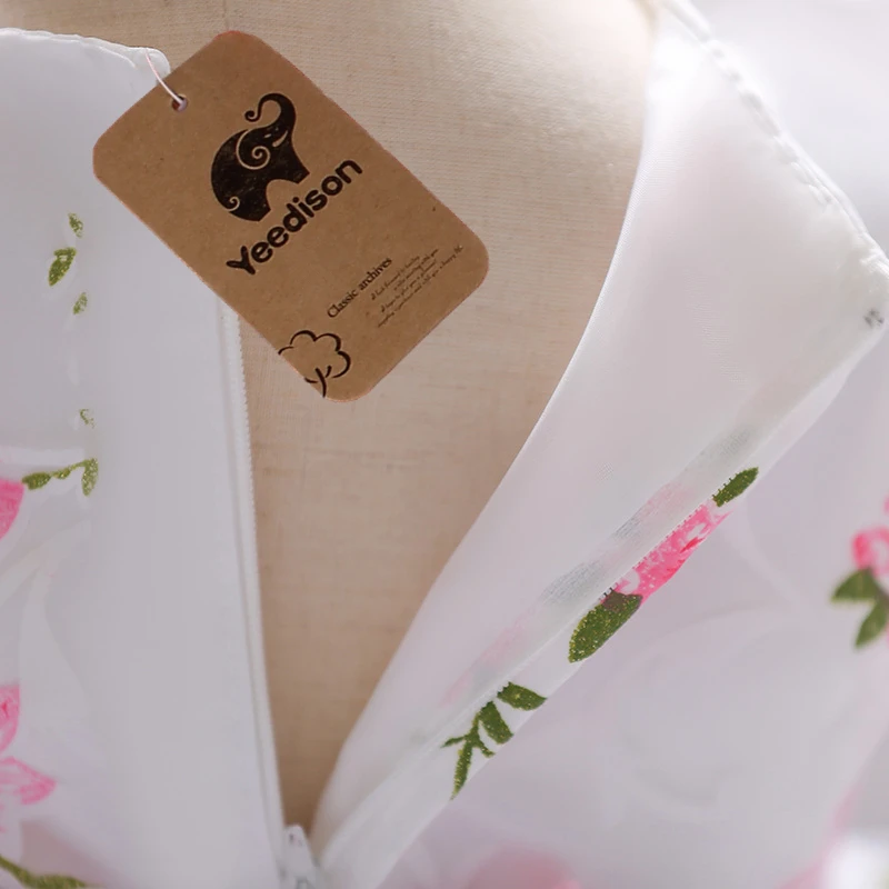 2018 Newborn Baby Girl Dresses Flower Princess Party And Wedding Christening Dress Gown For Baby Girl Infant 1st Birthday Outfit (7)