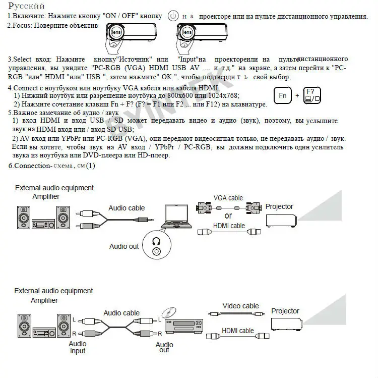 quick start Russian