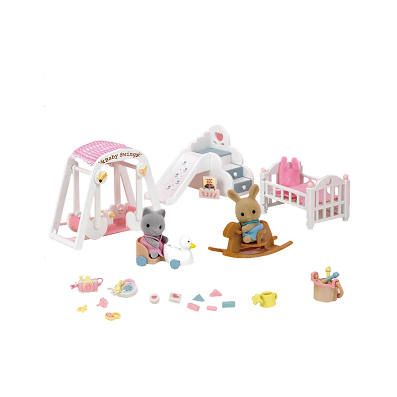 sylvanian baby nursery set