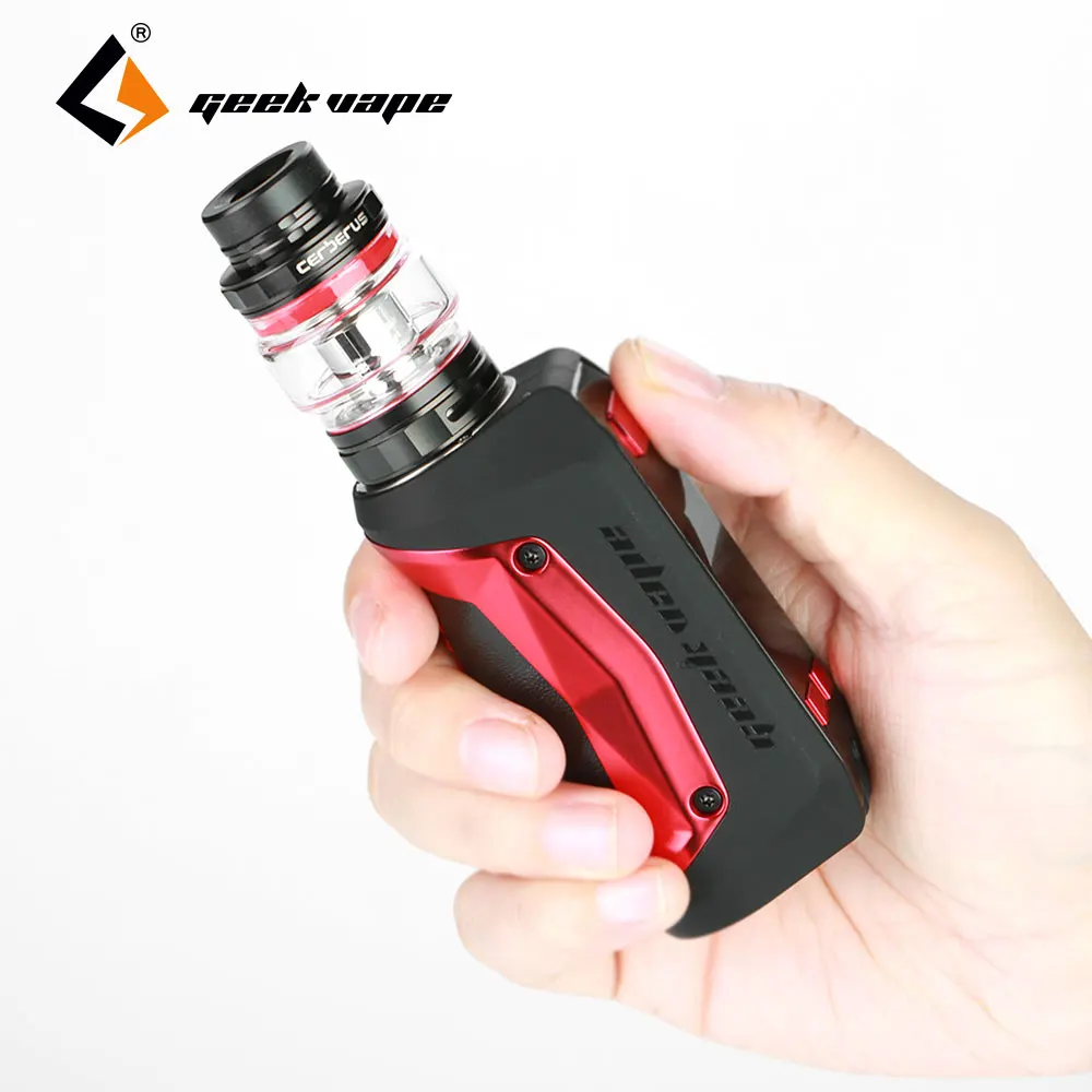 

Geekvape Aegis Mini 80W TC Kit with 2200mAh Built-in Battery & 5.5ml Cerberus Tank & X2 Coil E-cig Vape Kit VS Aegis Legend