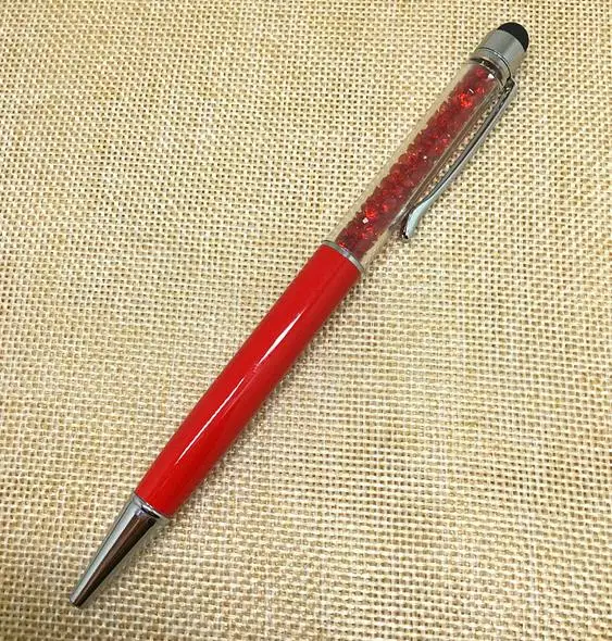 1 шт/ каваи емкость алмазные части шариковые ручки Шариковая ручка для офиса школы канцелярские принадлежности - Цвет: 15
