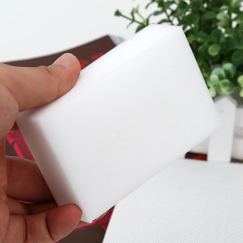 

Hoomall 2PCs Eco-friendly Kitchen Supplies Tools Pure White Sponges Japanese Style Multipurpose Universal Cleaning Sponge