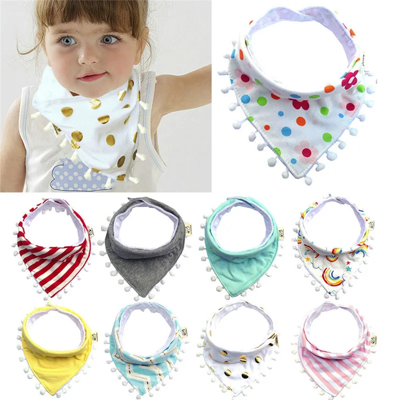 Waterproof bib Feeding Bibs Saliva Towel Baby Newborn Infants Boys Cotton bib baby bandana bavoir bebe bandana bib without shipp