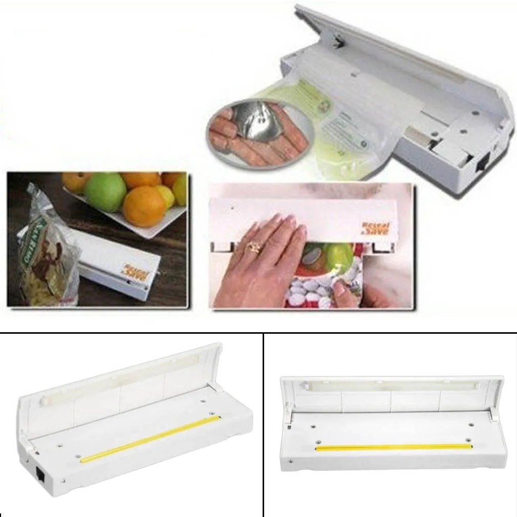 

Food Vacuum Sealer Save Home Kitchen Portable Reseal Keep Food Moistureproof Speed sealing machine for Food Plastic storage bags