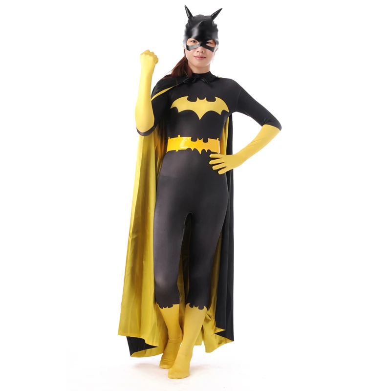 Высокое качество Бэтмен человек паук Хэллоуин косплей костюм для мужчин женщин взрослый ребенок лайкра спандекс Zentai Аниме Супер герой