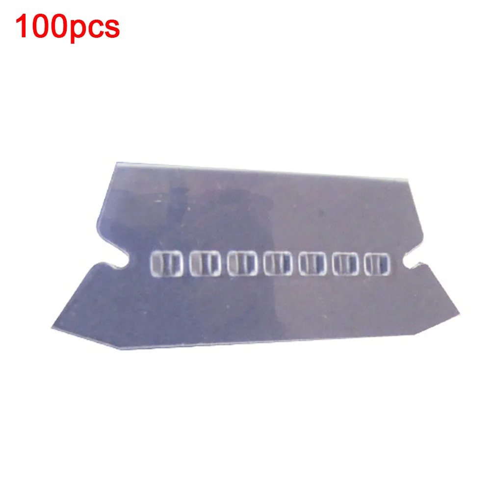 

100Pcs Durable Hanging File Index Convenient Film Bendable Label Office Smooth PVC Crafts Professional Transparent