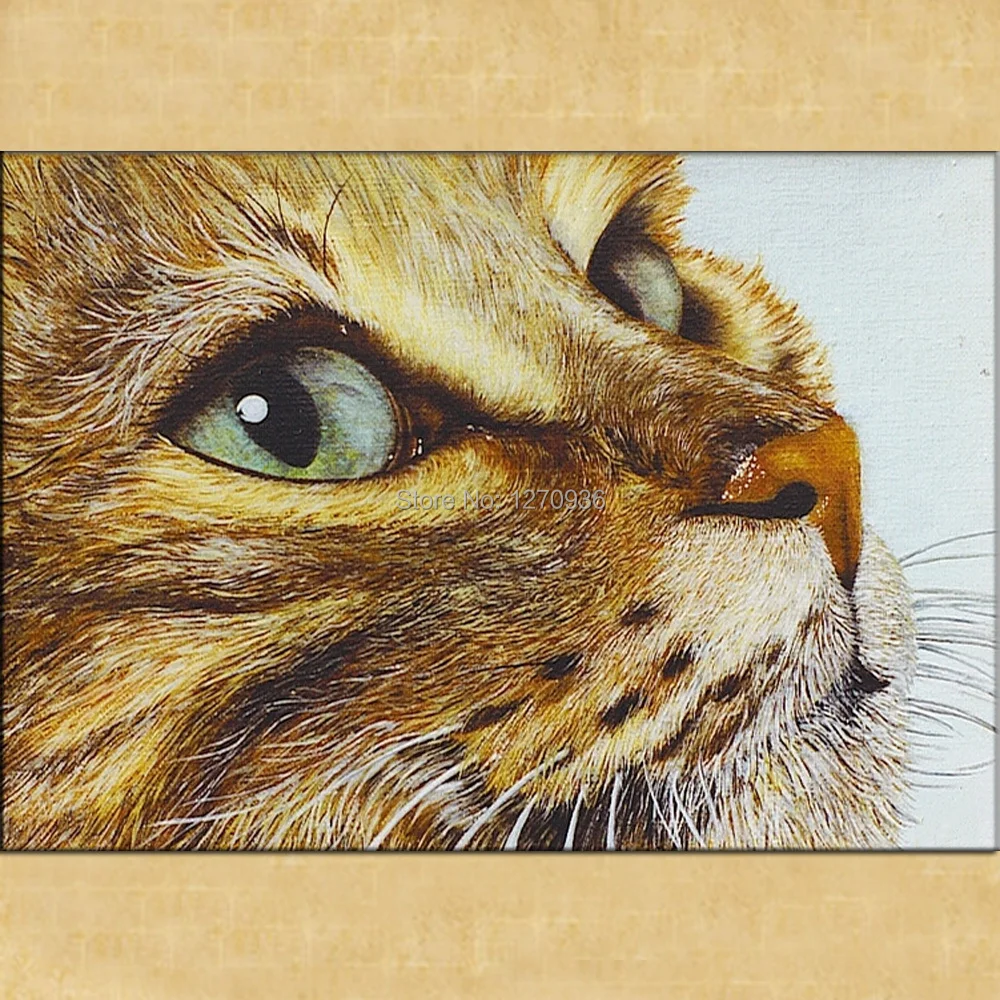 Oil painting,Cat,Oil painting cat,Original painting,Painting decoration,Wall decoration,Animal painting