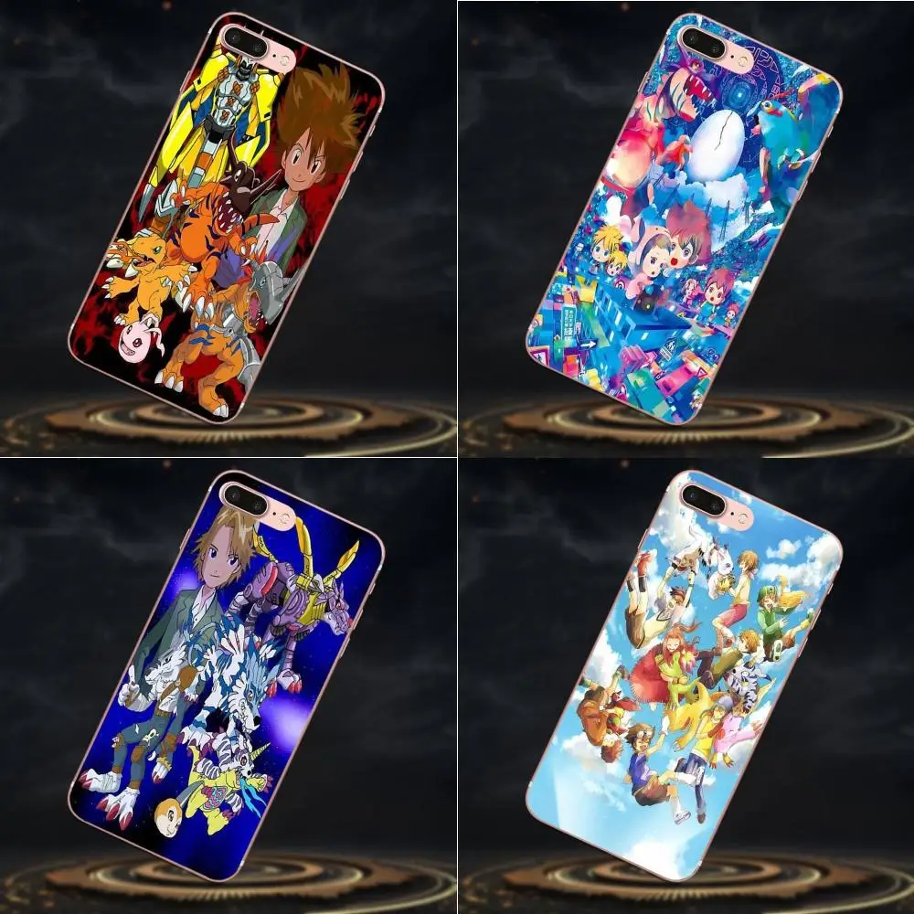 TPU Digimon Adventure Wargreymon Taichi For Huawei P7 Honor 4C 5A 5C 5X 6 6C 6A 6X 7 7X 8 9 V8 V10 Y3II Y5II Y6II G8 Play Lite | Мобильные